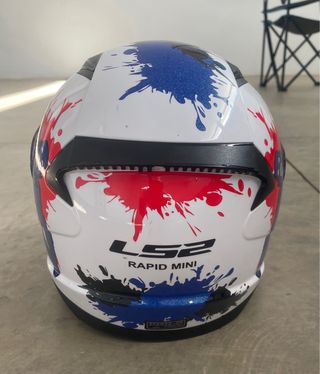 Casco Moto Integral Infantil LS2 Talla M Junior