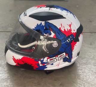 Casco Moto Integral Infantil LS2 Talla M Junior
