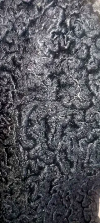 Abrigo Astracán Negro Talla L