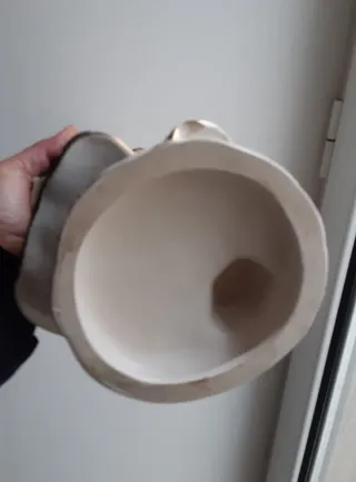 Statuina porcellana donna vintage