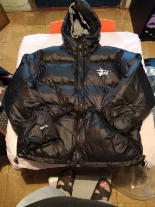 Plumífero Stussy Negro 800 Fill