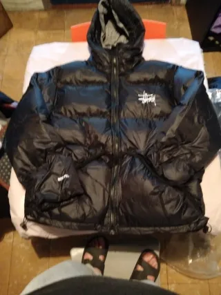 Plumífero Stussy Negro 800 Fill