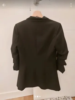 Blazer verde militar manga 3/4