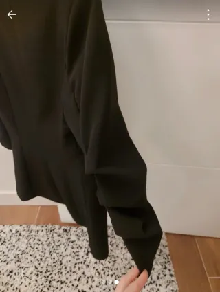 Blazer verde militar manga 3/4