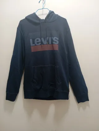 Sudadera con capucha Levi's azul