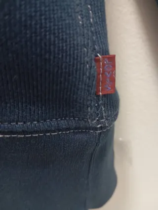 Sudadera con capucha Levi's azul