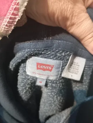 Sudadera con capucha Levi's azul