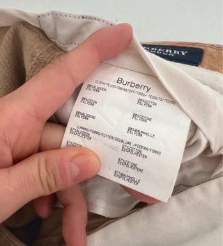 Pantalón Burberry Beige