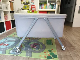 Cuna portátil, móvil, con ruedas Carrefour