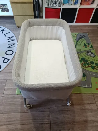 Cuna portátil, móvil, con ruedas Carrefour