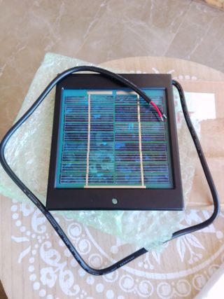 Panel solar pequeño
