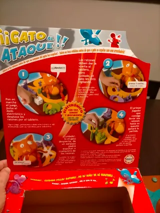 Juego de mesa ¡Gato al Ataque! +4 años