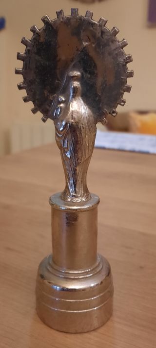 Antigua Escultura Virgen del Pilar