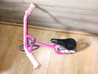 Bicicleta infantil rosa Chicco