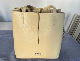 Bolso Bimba y Lola Beige Piel