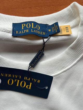 Felpa Polo Ralph Lauren bianca