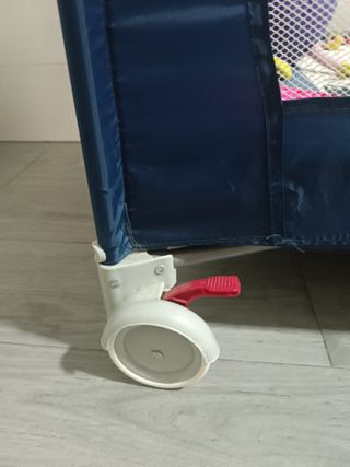 Cuna de viaje plegable con colchón