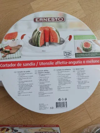 Lote Cortador Sandía y Manzanas Ernesto