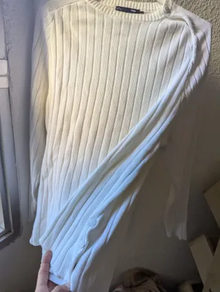 Jersey blanco de mujer