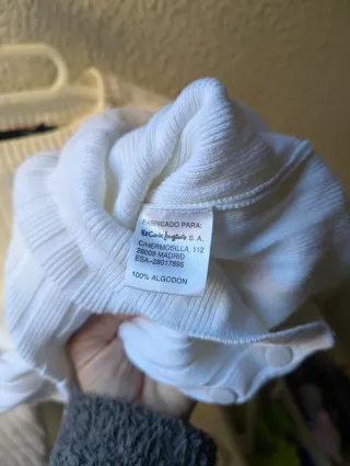 Jersey blanco de mujer