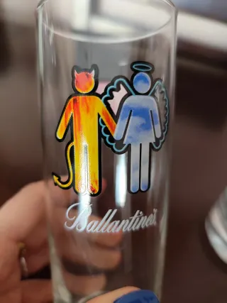 2 Vasos de Pepsi y Ballantine's