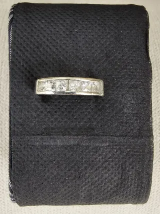 Anillo Plata con Circonitas