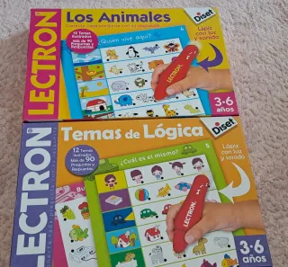 Juego Lectron Temas de Lógica y Animales