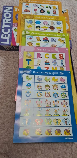 Juego Lectron Temas de Lógica y Animales
