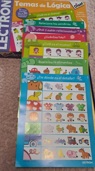 Juego Lectron Temas de Lógica y Animales