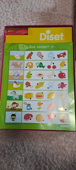 Juego Lectron Temas de Lógica y Animales