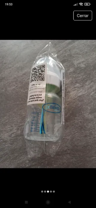 Biberón Dr. Brown's anticólicos