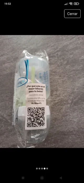 Biberón Dr. Brown's anticólicos