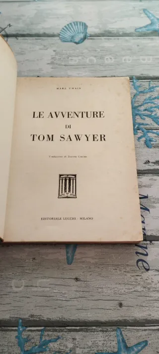 Libro le avventure di Tom Sawyer