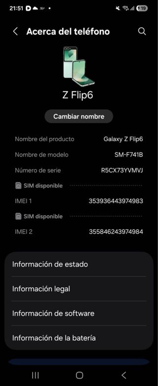 Samsung Galaxy Z Flip6