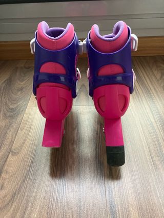 Patines Oxelo Talla 26-28 Rosa/Morado