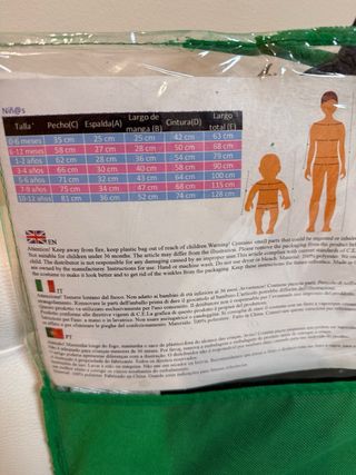 Traje de Pastora Talla 7