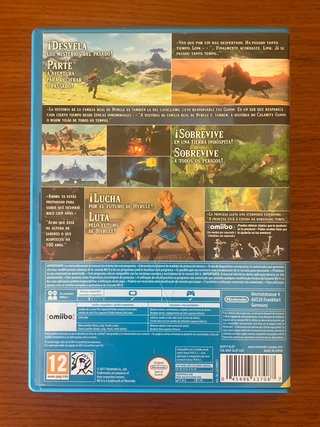 🇪🇸ZELDA BREATH OF THE WILD WII U