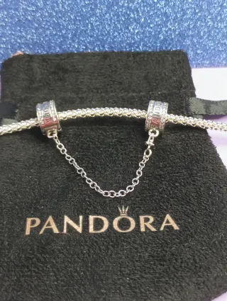 Cadena Seguridad Pandora Plata