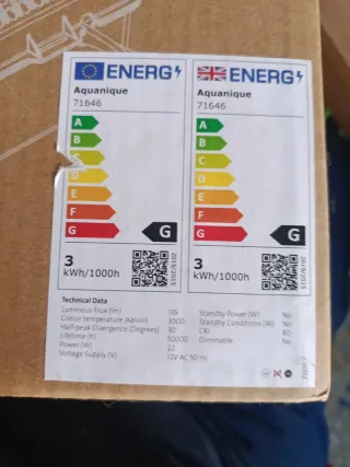 Bomba aire estanque 1200 LED