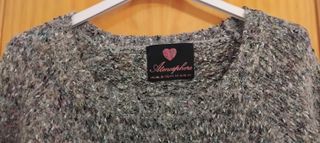 Jersey Atmosphere cuello redondo gris T.42-44