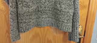 Jersey Atmosphere cuello redondo gris T.42-44