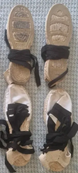 Alpargatas talla 34 y 35