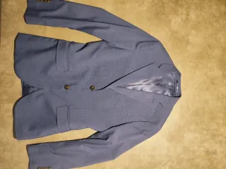 Traje azul para eventos