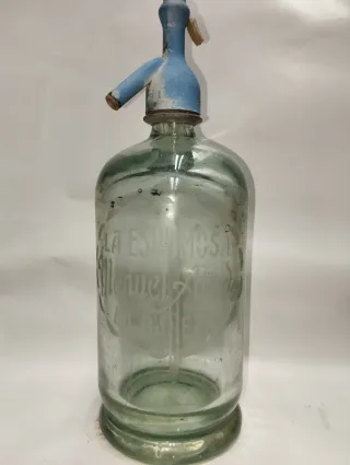 Sifón antiguo Manuel Acedo de la Bañeza León