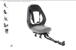 Asiento de bicicleta trasero Thule Yepp para niños