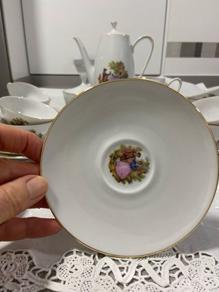 Juego de café Winterling Bavaria porcelana