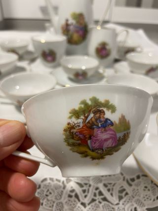 Juego de café Winterling Bavaria porcelana