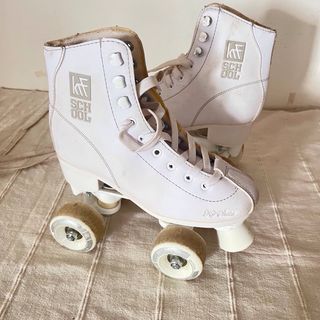 Patines artísticos blancos KPF SCHOOL talla 33