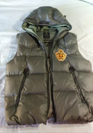 Chaleco Replay Talla XL Verde Oliva