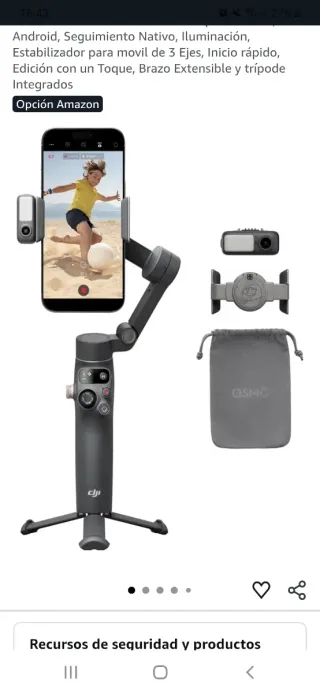 DJI Osmo Mobile 7 Estabilizador para Móvil